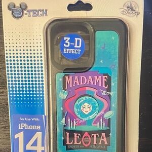 Disney D-Tech Madame Leota iPhone 14 Case - Blue and Purple